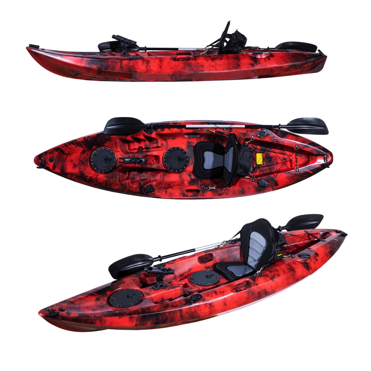 Fishing Kayak Sit In - Gemaakt in China Visserskajak voor één