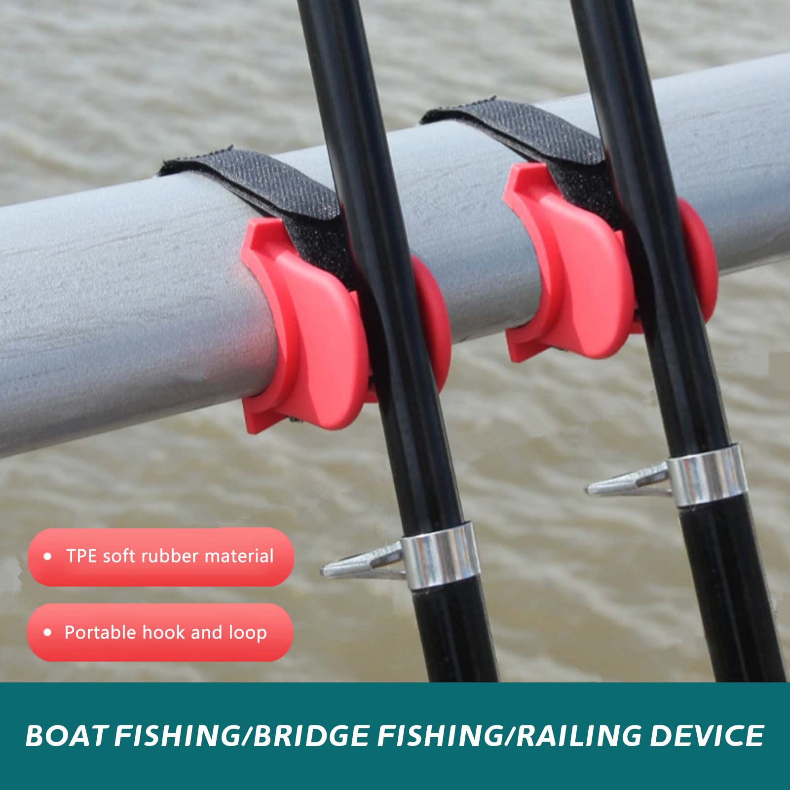 Fishing Kayak Rod Holder - U-vormige hengelhouder voor boten met stevige