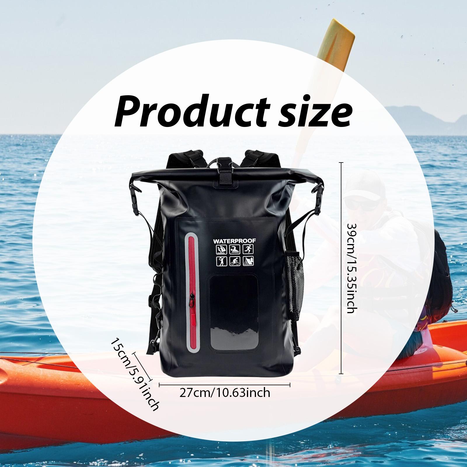 Fishing Kayak Storage Bag - Waterdichte droge tas Waterdichte rugzak Waterdichte