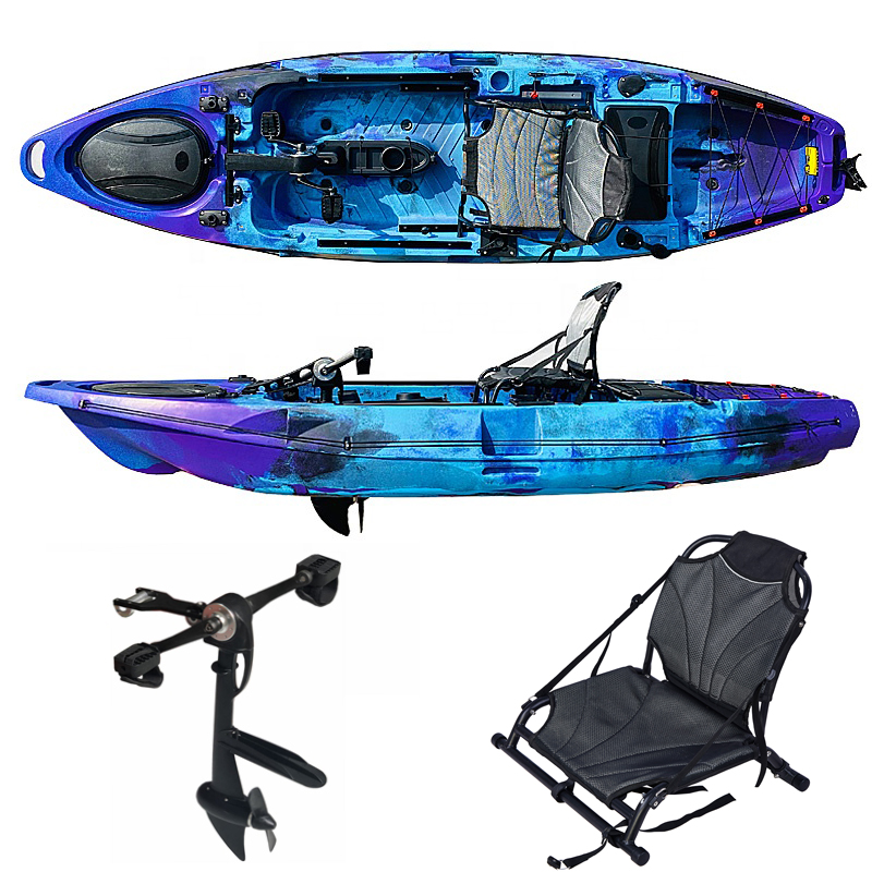 Gemotoriseerde 10,5ft enkelvou - Fishing Kayak Trolling Motor recensie en prijs