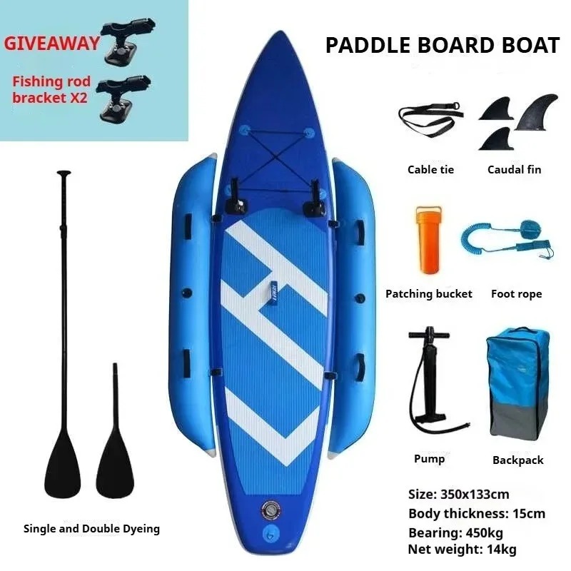 Opblaasbare SUP Kayak Visplank - Fishing Kayak Rod Holder recensie en prijs