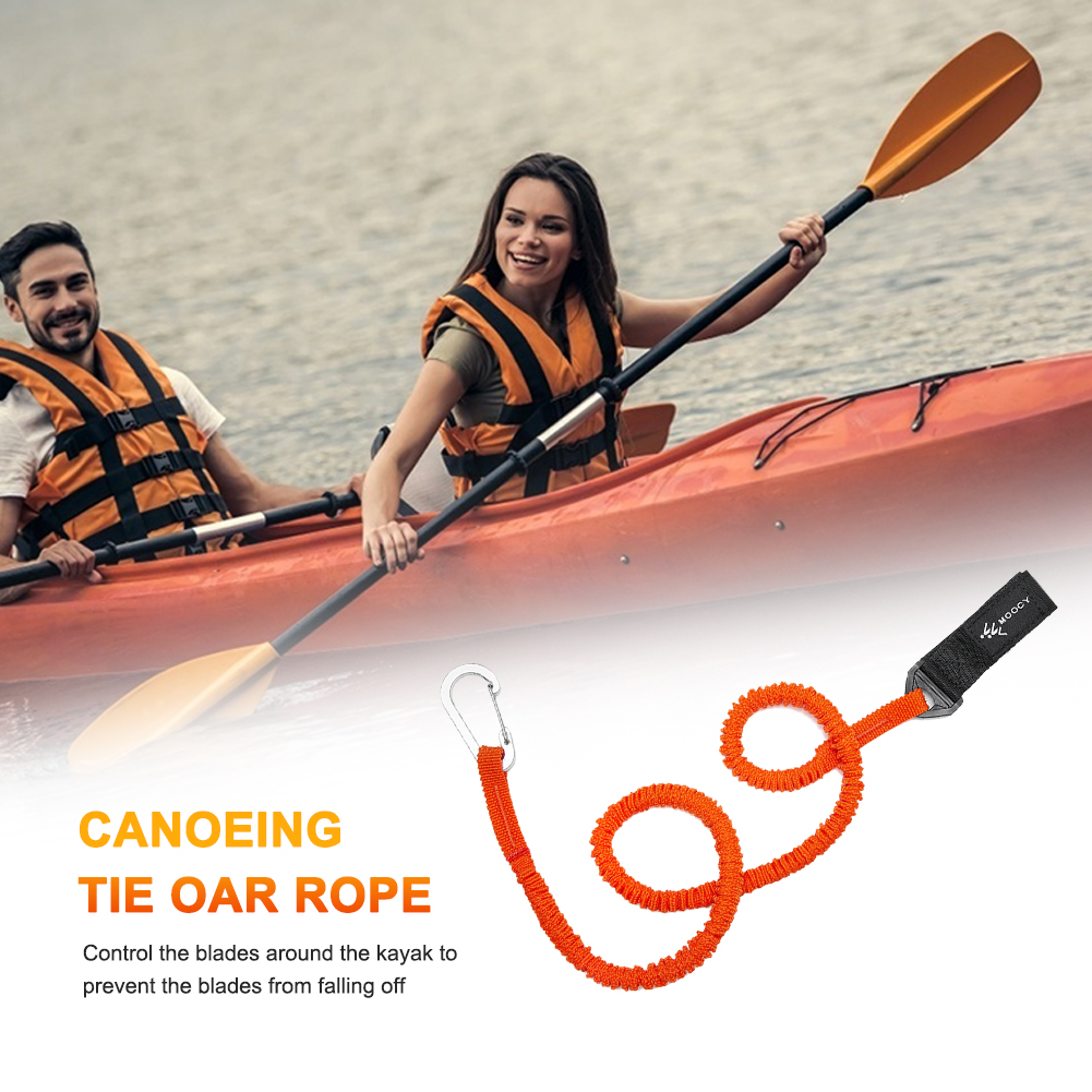 10-1PCS Elastische Kajak Kano  - Fishing Kayak Paddle Leash recensie en prijs