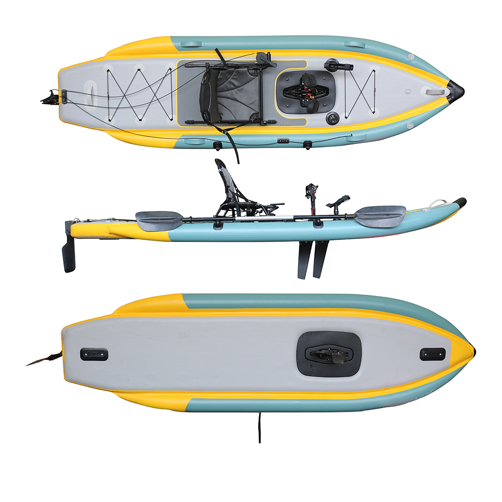 Opvouwbare opblaasbare PVC zit - Fishing Kayak Sit In recensie en prijs
