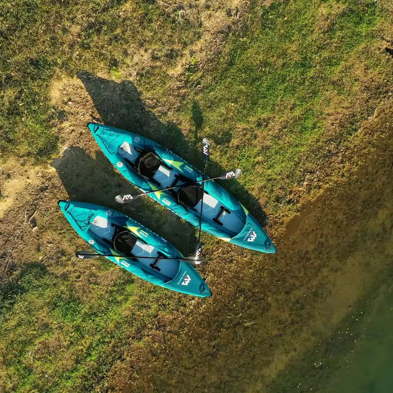 Opblaasbare kano-kayakboot voo - Fishing Kayak Paddle recensie en prijs