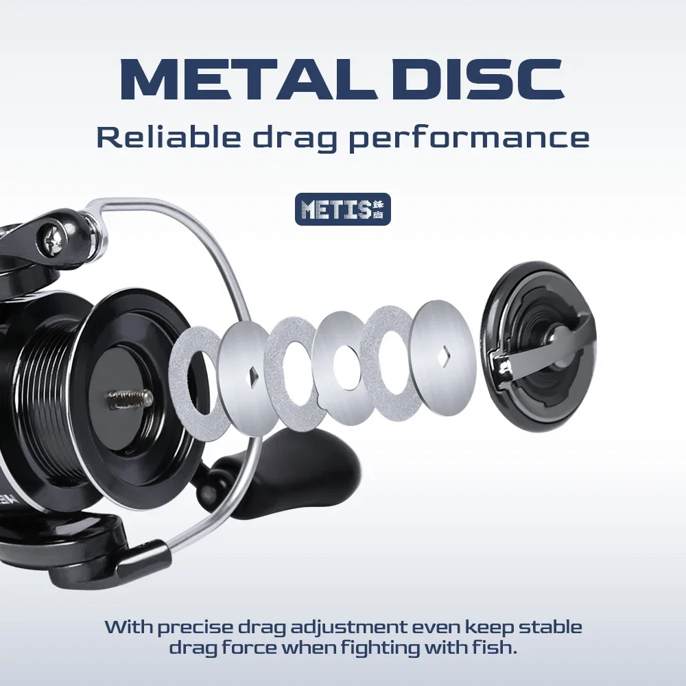 TSURINOYA METIS 1000 2000 3000 - Kastking Reel Zephyr recensie en prijs