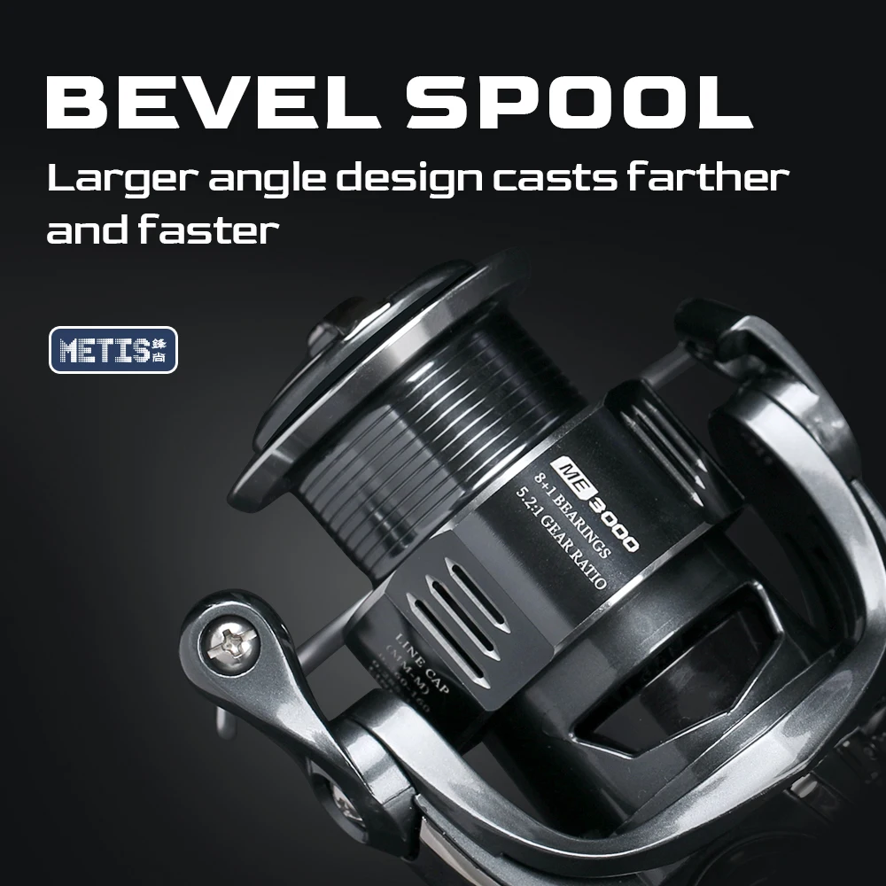 TSURINOYA METIS 1000 2000 3000 - Kastking Reel Zephyr recensie en prijs