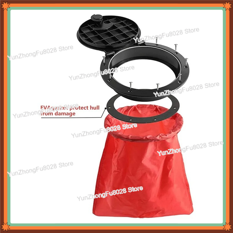 6 inch dekplaatset kajakdeklui - Fishing Kayak Storage Bag recensie en prijs