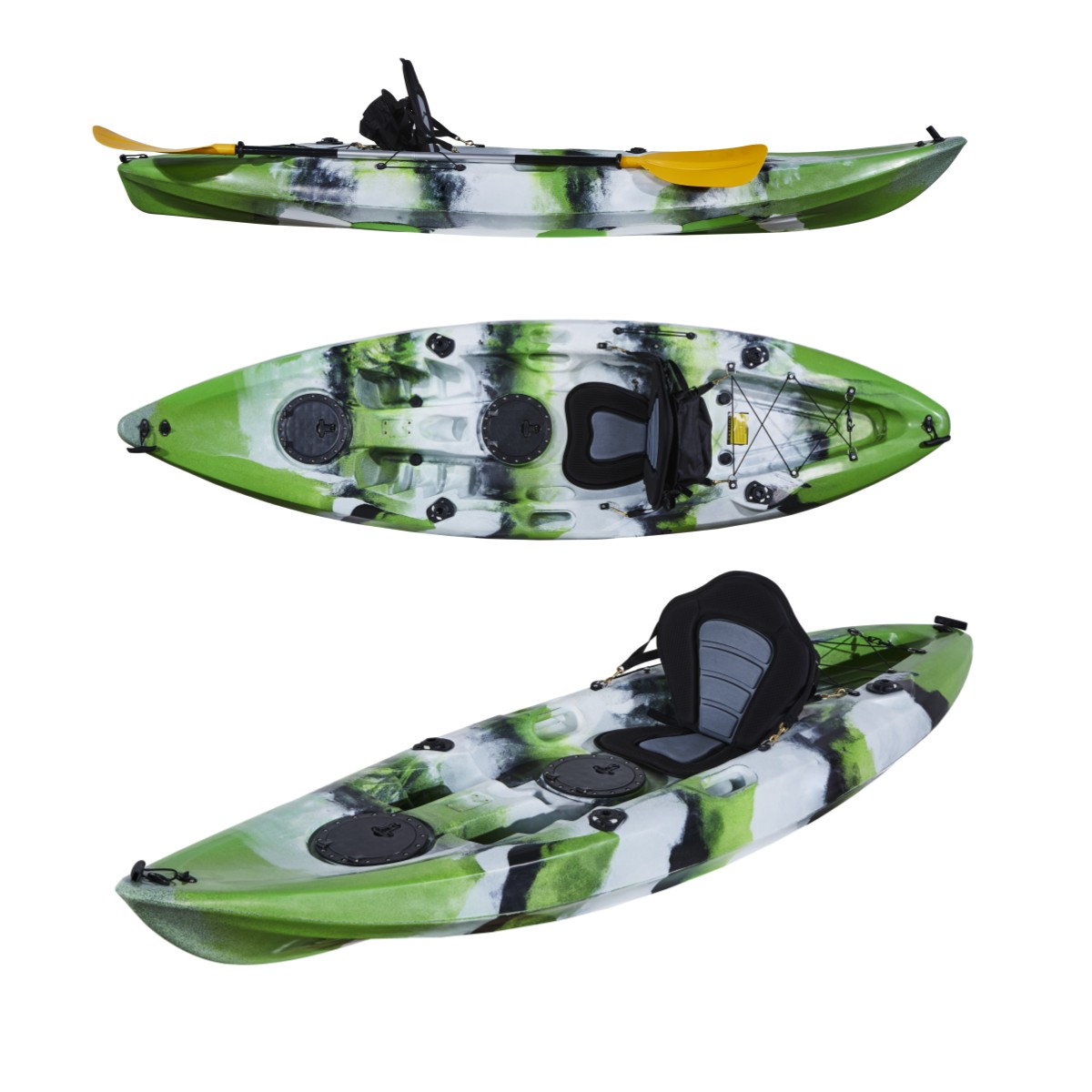 Gemaakt in China Visserskajak  - Fishing Kayak Sit In recensie en prijs