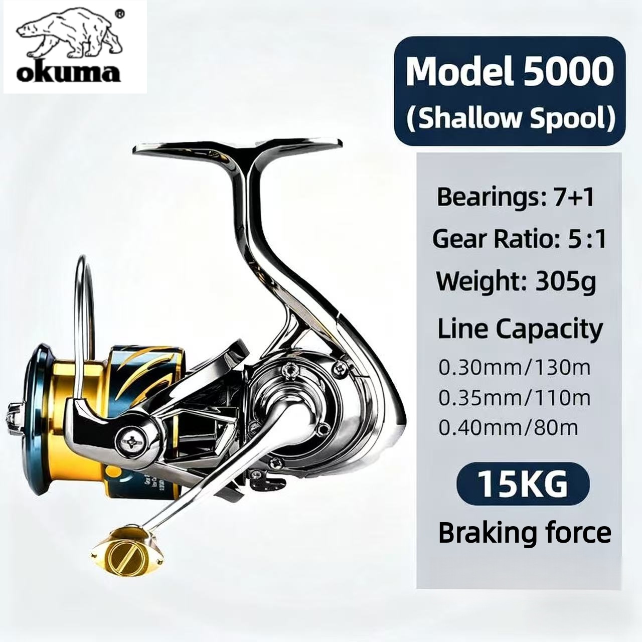 Okuma Visgerei Spinning Reel U - Kastking Reel Zephyr recensie en prijs