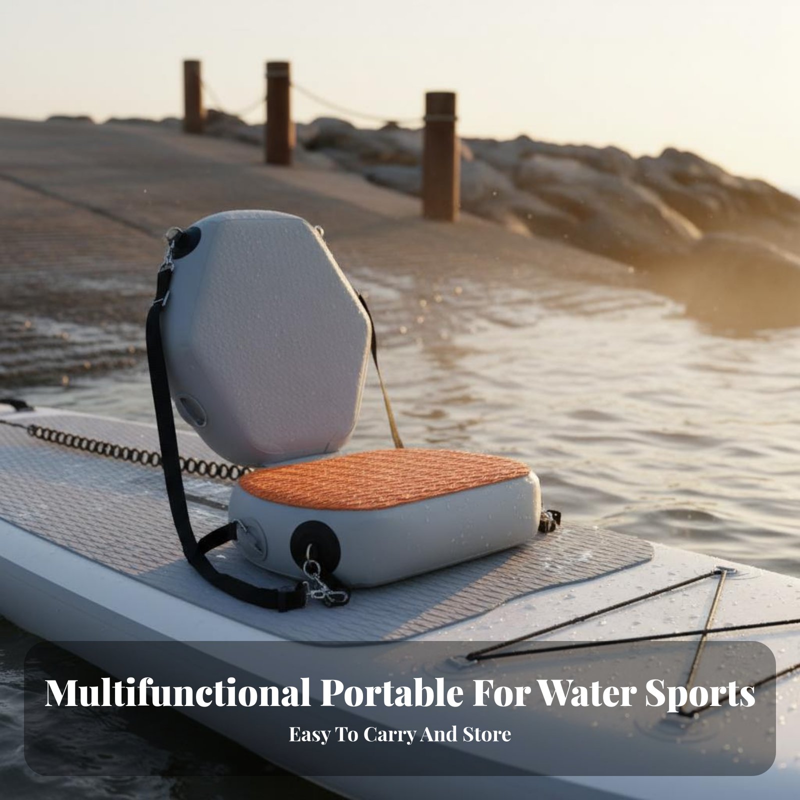 Opblaasbare kajakstoel Slijtva - Fishing Kayak Paddle recensie en prijs