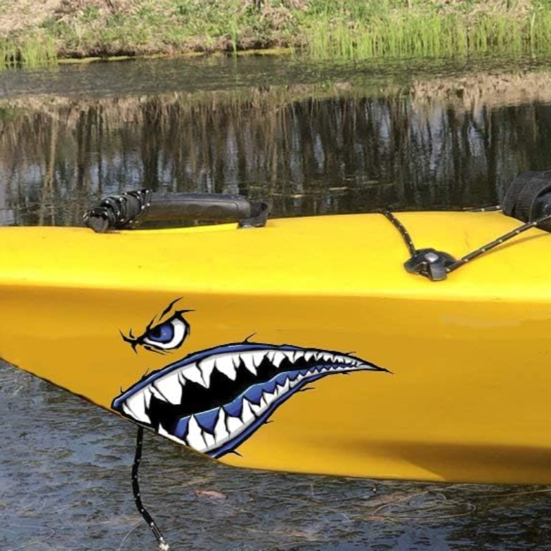 2PCS Haaientanden Mond Boot St - Fishing Kayak Sit On Top recensie en prijs