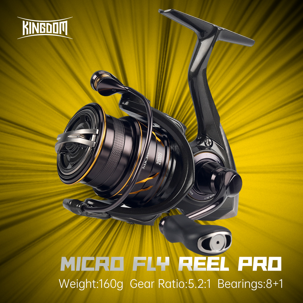 Kingdom Micro Fly Pro Vismolen - Kastking Reel Zephyr recensie en prijs